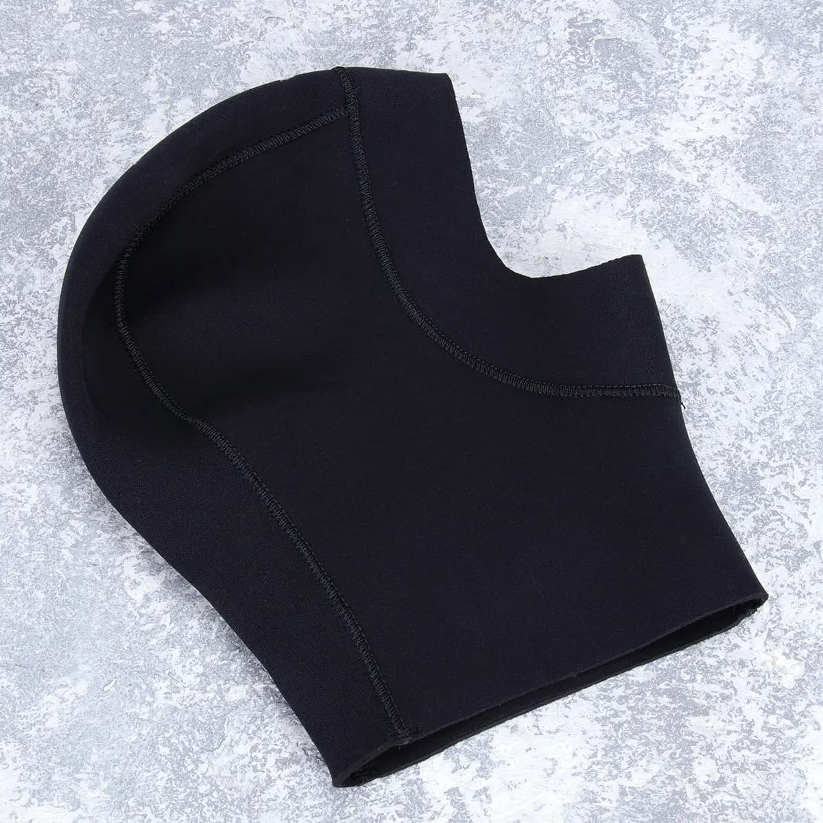 Diving Hood Xl Black High Stretch Thermal Snorkeling Hat Uv Protected for Swimming Surfing Kayaking Dive Wear Men Women