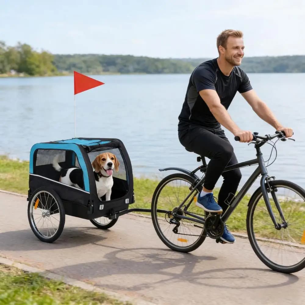 Ye Pet Cart Bicycle Carrier for Dog and Cat Bike Trailers