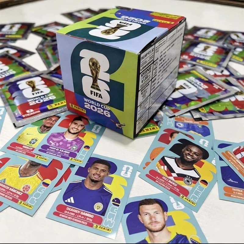 In Stock FIFA World Cup 2026 Panini Sticker Collection Football Souvenir Premium Edition Football Cards Ideas Gifts