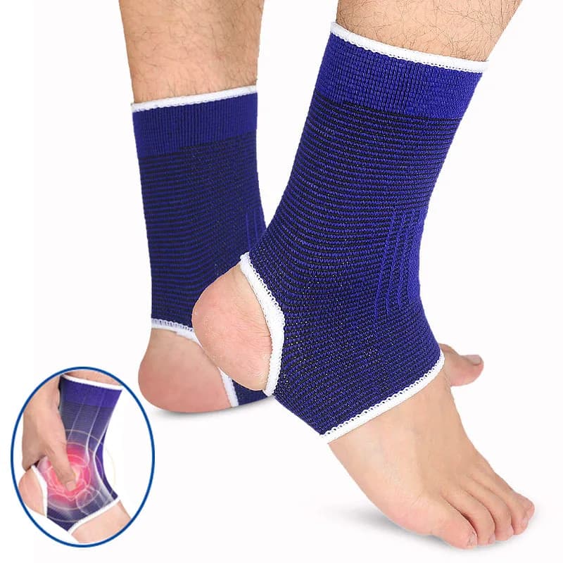 1 paio di protezioni per la caviglia, sport, fascite plantare, protezione del piede, neuropatia, calzini a compressione, supporto per caviglia per bambini/adulti