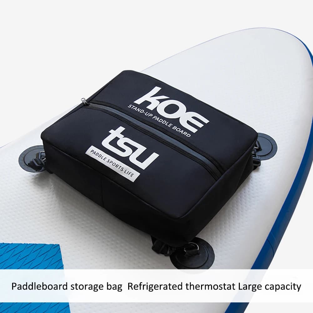Borsa termica portatile con cerniera sigillata, borsa per riporre la tavola da Stand Up Paddle, leggera con fibbia di fissaggio, accessori per kayak