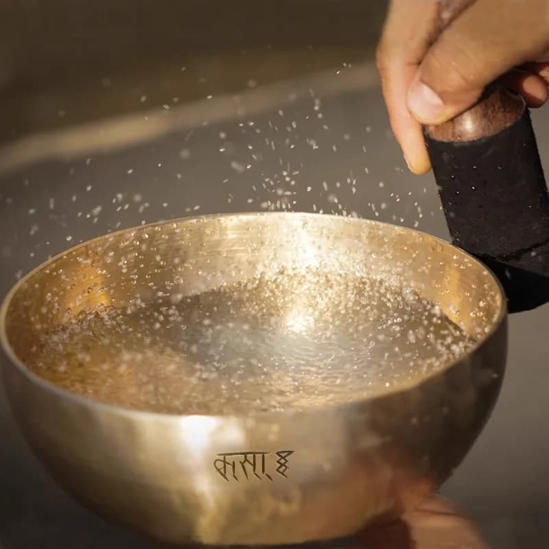 Full Moon Singing Bowl Large Tibetan Bowls Buddhism Meditation Sound Healing Bronze Singing Bowls Musical Instruments Percussion