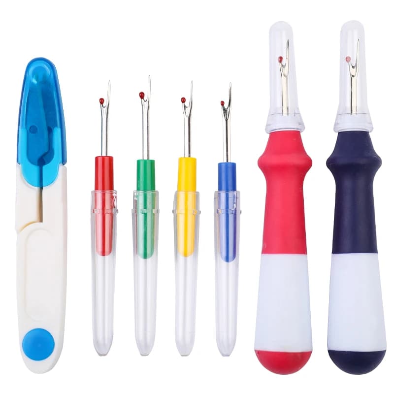 7 Pz/set Per Cucire Per Cucire Per Cucire Punto Filo Unpicker e Perdite Per Cucire e Tagliafilo per Cucire Filo di Rimozione Fai Da Te Punto Croce