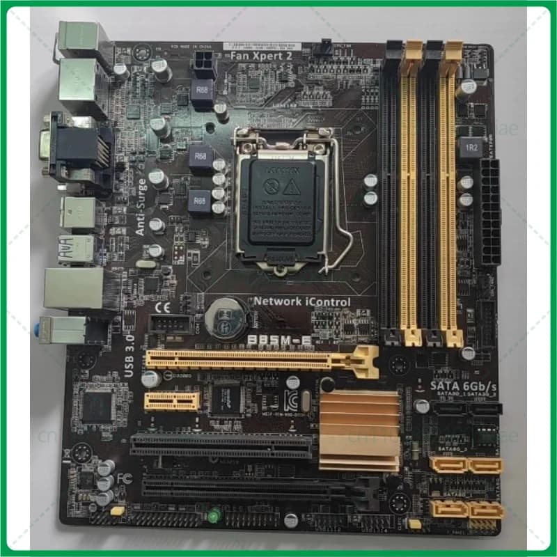Per la scheda madre ASUS B85M-E, scheda madre media HDMI/DVI/VGA/DP integrata con memoria quad LGA1150 DDR3