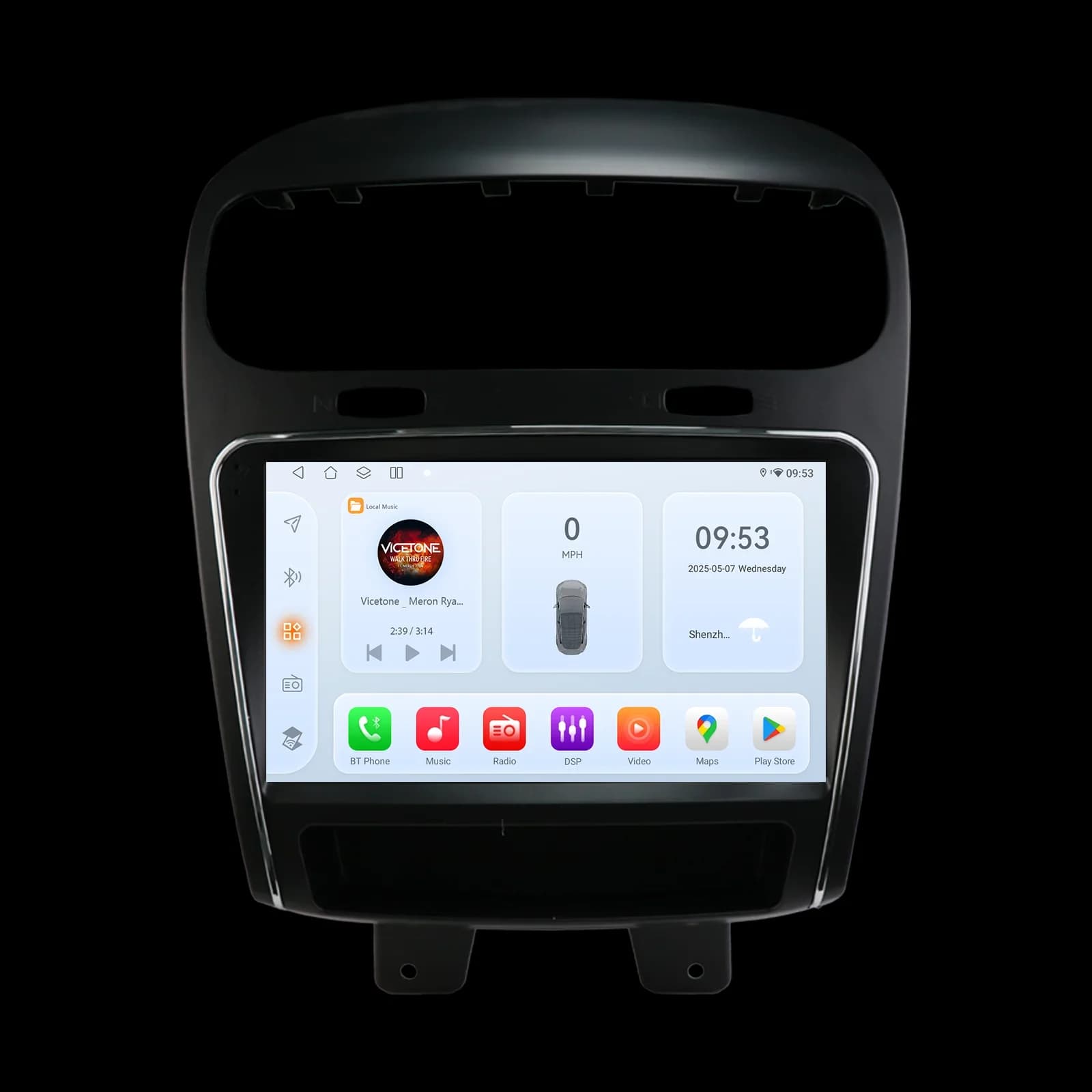 HIZPO Car Radio Android Auto CarPlay for Dodge Journey 2011 - 2019/ FIAT Freemont 2012 - 2014 Multimedia GPS SWC Ship From US
