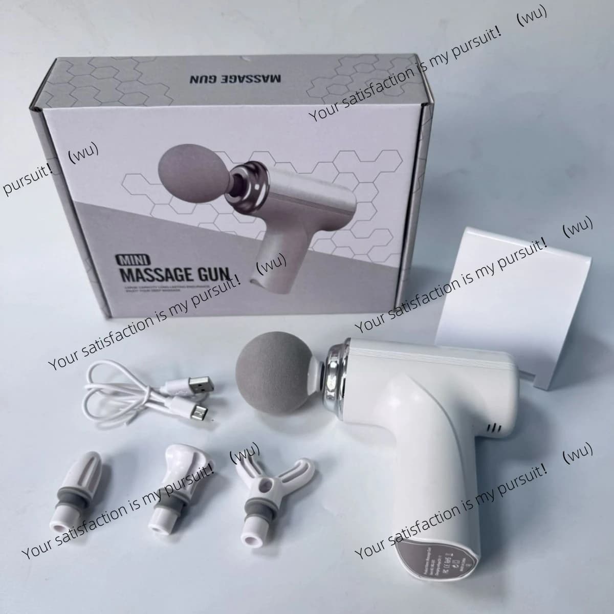 Mini multifunctional portable band gun replaceable multi-motoring massage