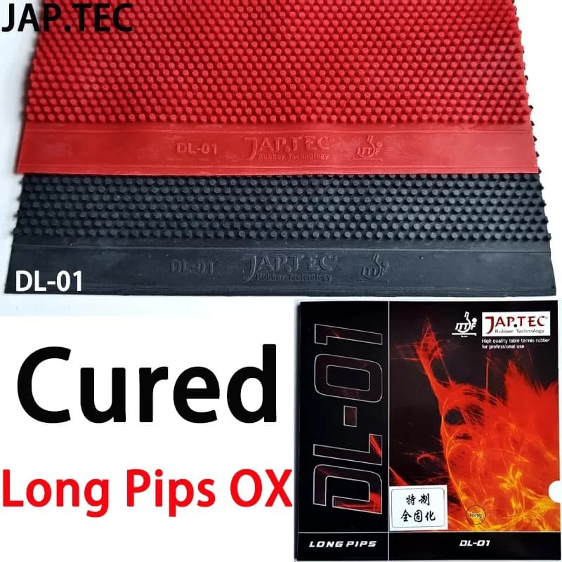 Cured Long Pips OX Super Soft Large Pimples Ping Pong Rubber Defensive Table Tennis Rubbers Anti Spin Strange Ball Effect