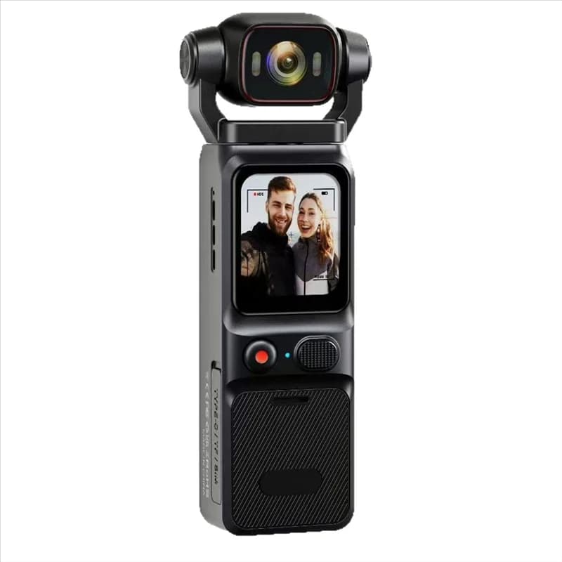A97I-4K Ultra HD Action Camera 4K Pocket Camera con stabilizzatore portatile con giunto cardanico per sport all'aria aperta
