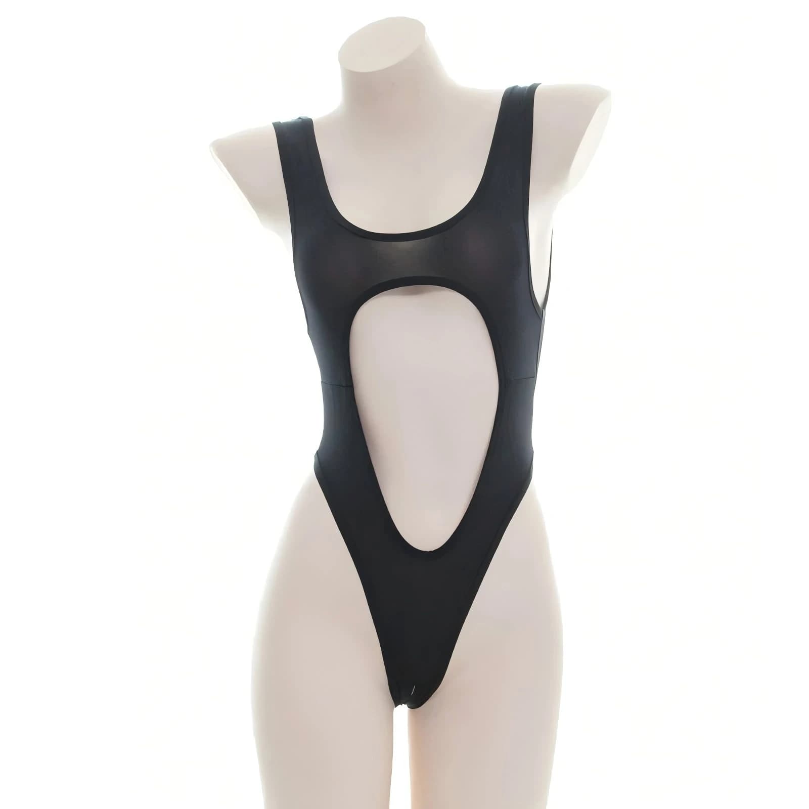 Sexy Open Crotch Jumpsuit High Elastic Backless Erotic Bodysuit Hot Uniform Temptation Serotic Lingerie Sleepwear Exotic Apparel
