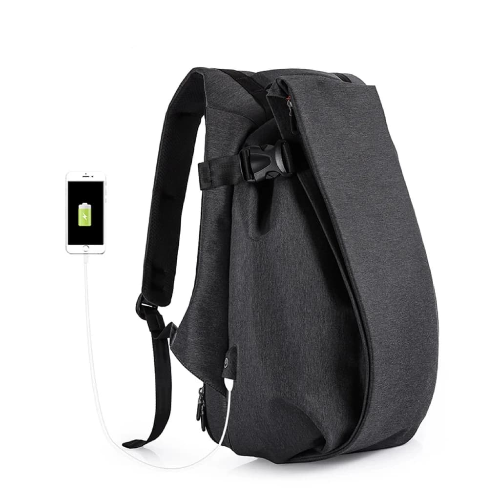 Zaino per laptop da 17,3 pollici aggiornato 2026, impermeabile, antifurto, con caricatore USB, per viaggi, lavoro e scuola