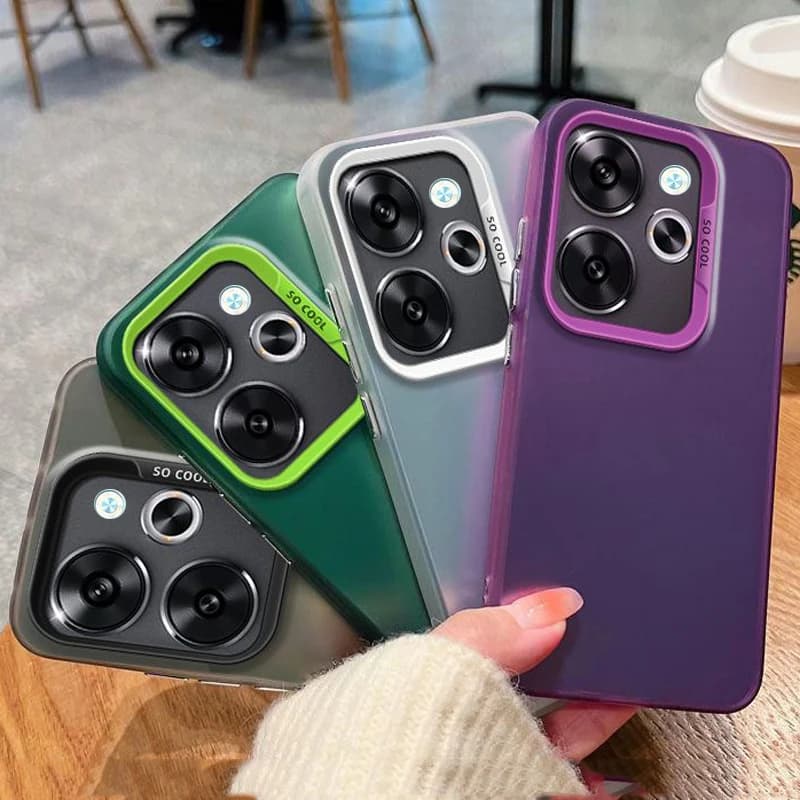 For Infinix Smart 8 Case Infinix Smart 8 Pro Phone Case Smart 8 HD Cover Smart 8 Plus X6526 X6525 Metallic Aurora Matte Cover