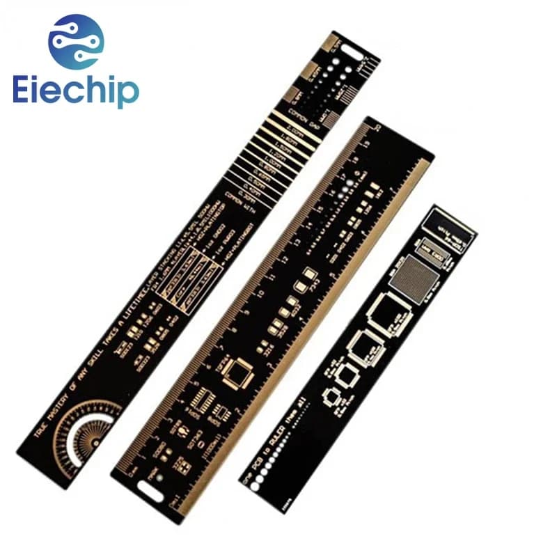 Righello PCB per ingegneri elettronici 15cm 20cm 25cm strumento di misurazione multifunzionale righello di riferimento PCB