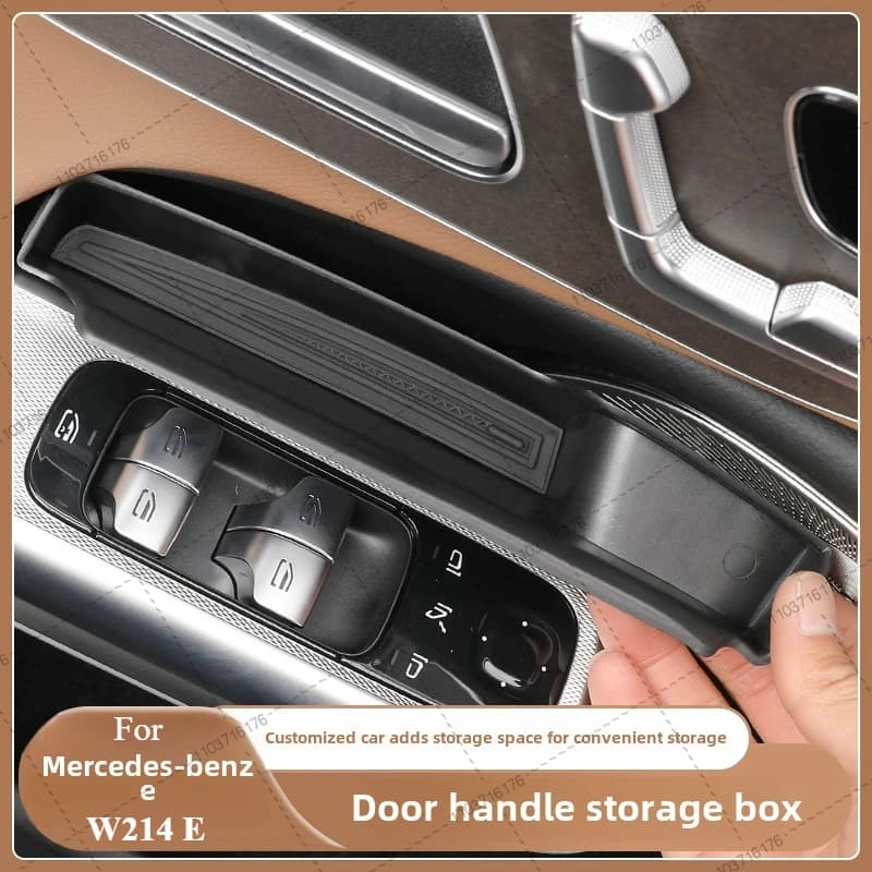 Used for Mercedes-Benz W214 E300L/E260L, door handle holder box, interior decoration accessories