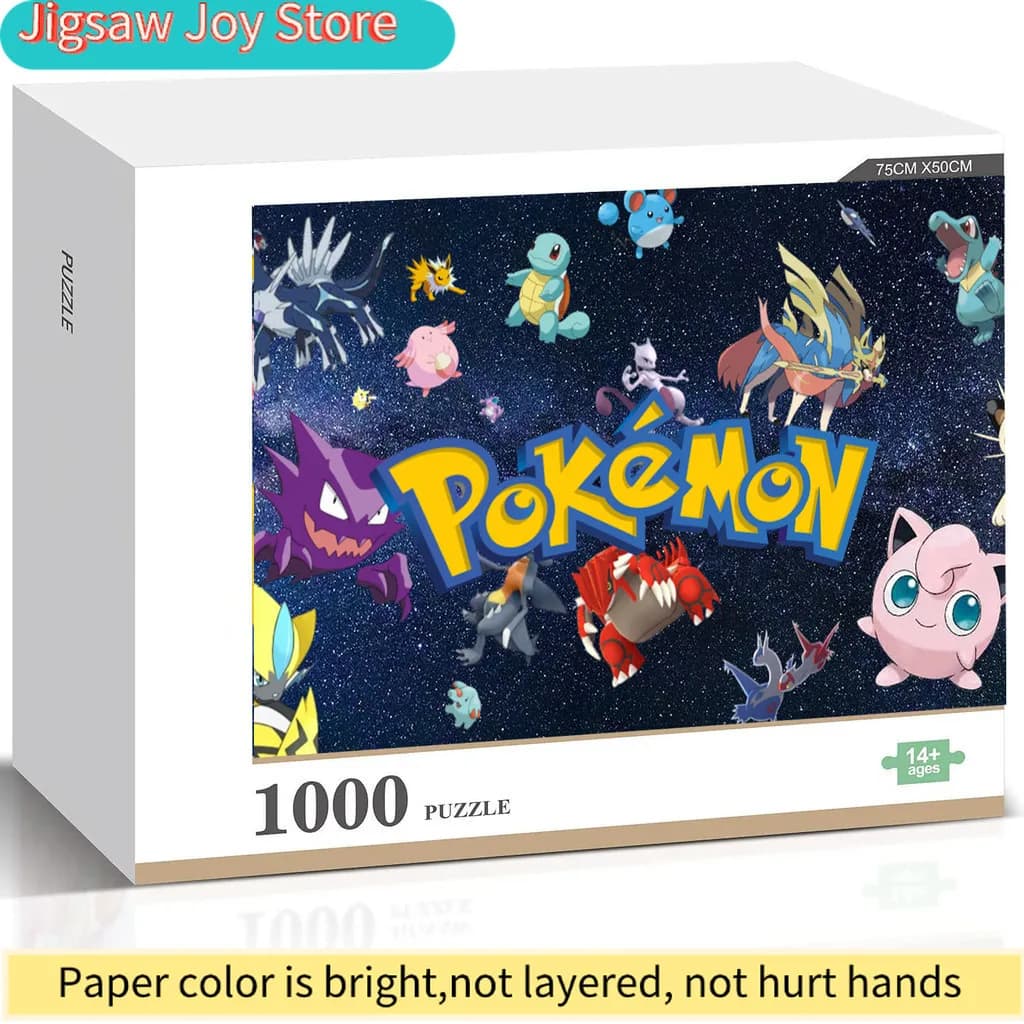 Pokémon GO Jigsaw Puzzle Giocattolo educativo creativo Regalo per il gioco in famiglia