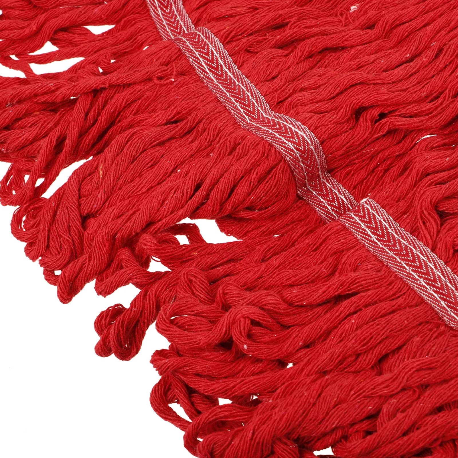 Testina di Ricambio per Mop in Cotone, Accessorio Lavabile per Pulizia Pavimenti Commerciali