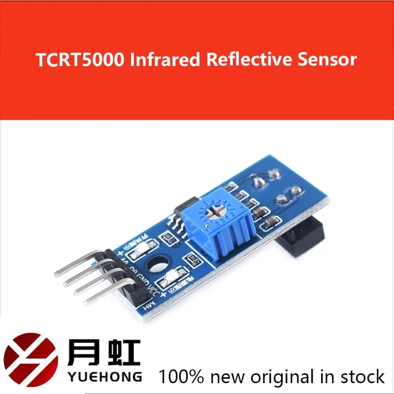 TCRT5000 Sensore Riflettente A Infrarossi IR Interruttore Fotoelettrico Barriera Linea Pista Modulo Per Arduino Diodo Triodo Bordo 3.3v