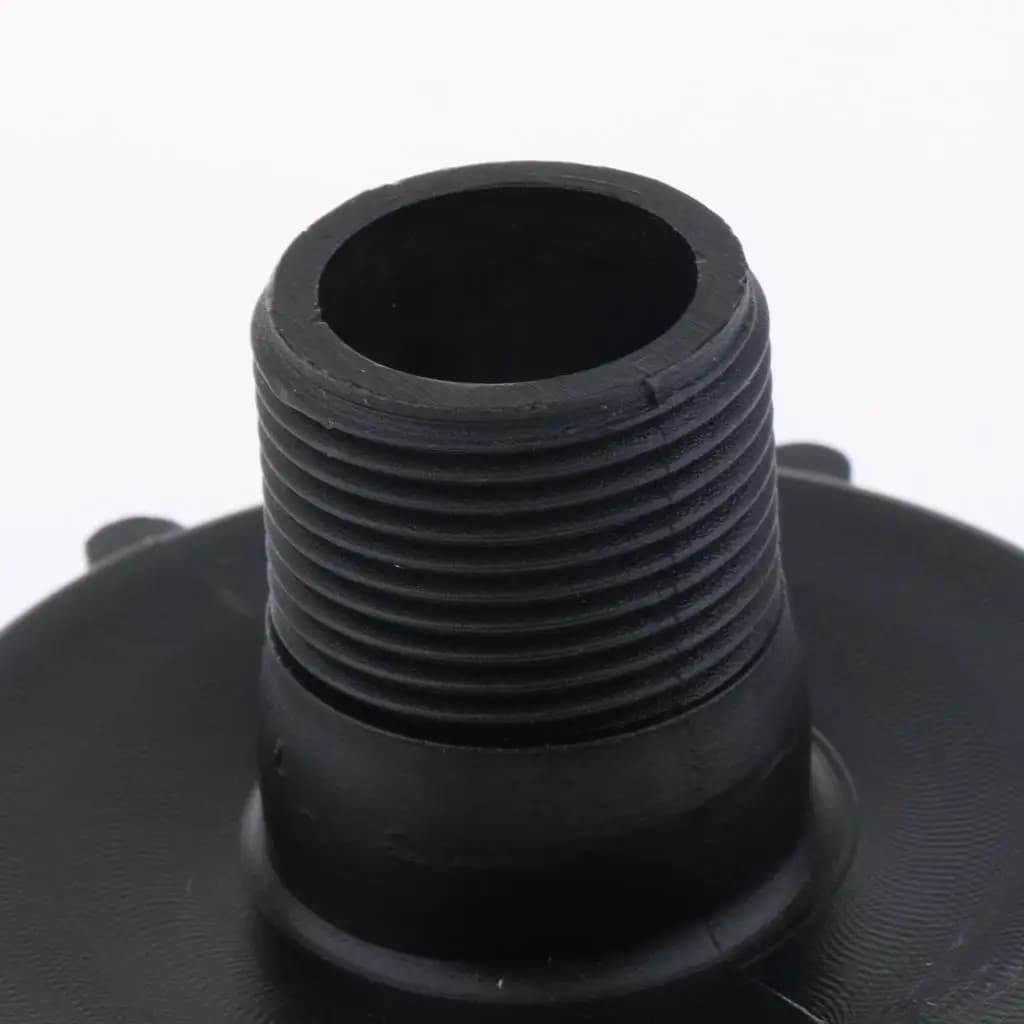 IBC S60x6 Tube Adapter with Big Thread, Plastic Connector for External Garden Irrigation