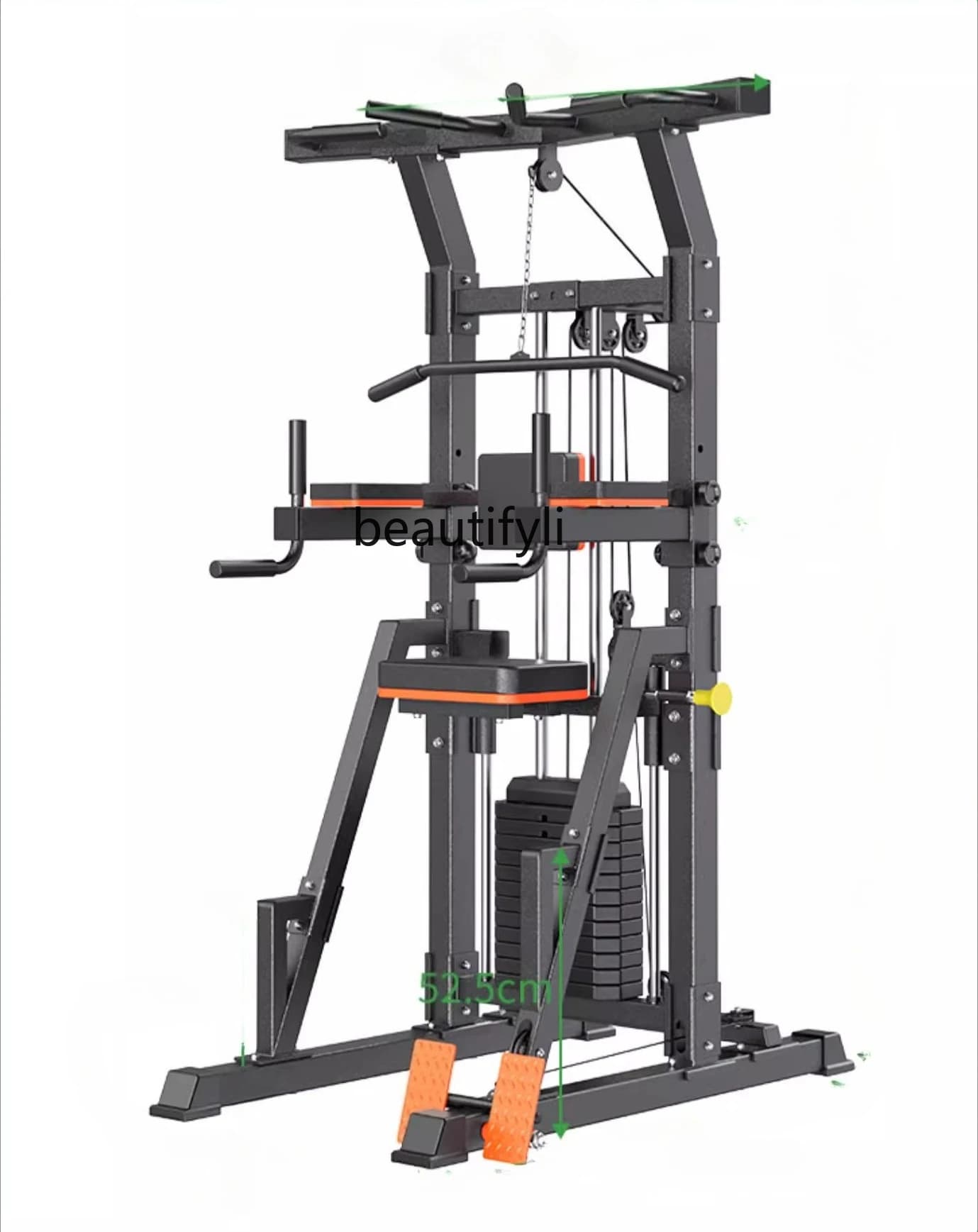 Power pull-up equipment Fitness equipment Lumbar extension assisted for home Horizontal bar Multifunctional tractor for interior