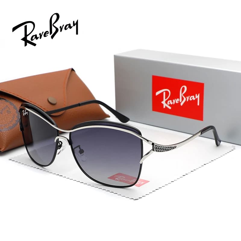 RareBray Oversized Polarized Sunglasses for Women Big Square Frame UV400 Sun Glasses Luxury Brand Design Dirving Shades Ladies