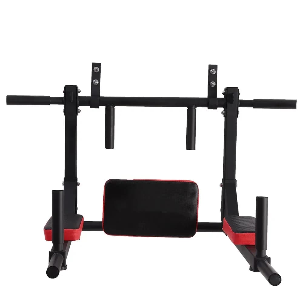 Multi-Function Wall Mounted Pull up bar Home Gym Equipment Pull up bar with Dip Station and Push up Exercise