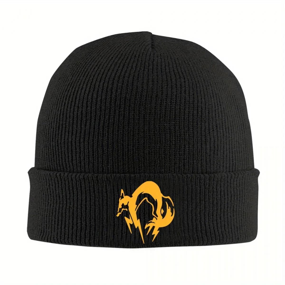 2026 Metal Gear Solid FOX Hat Autumn Winter Skullies Beanies New MGS Caps Unisex Acrylic Knitted Hat
