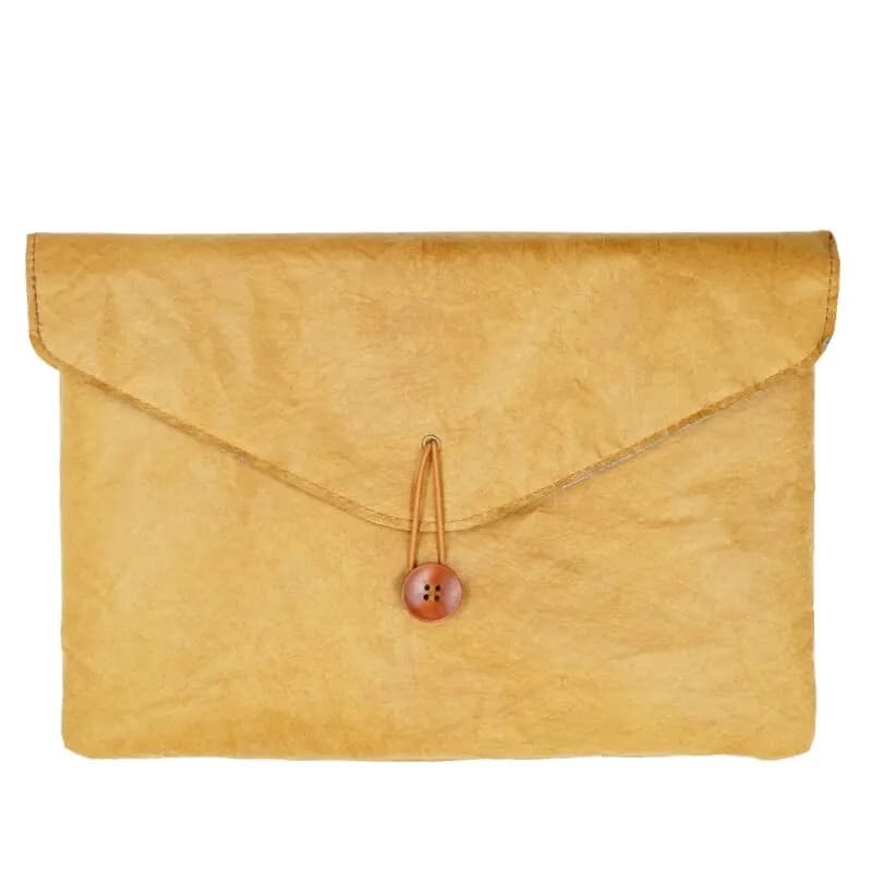Custodia per laptop in materiale carta con custodia da 14 pollici stile busta vintage per MacBook Pro 14.2 Dell Huawei Lenovo