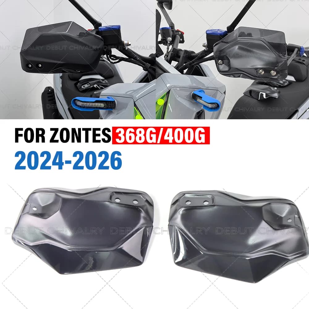 Paramani Moto per Zontes 368G 400G 368 G 2024-2026, Protezione Manubrio Freno e Paravento, Accessori