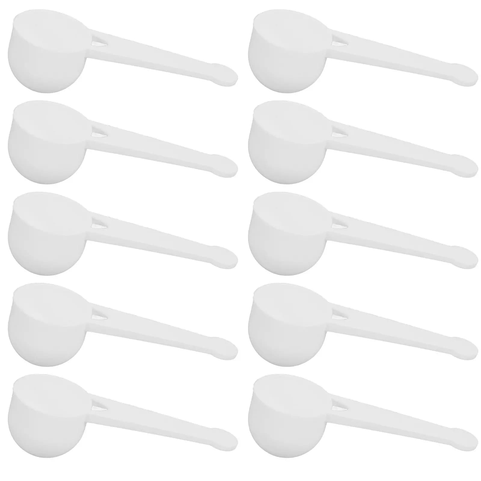 20Pcs Measuring Spoons Precise Kitchen Scoops Powdered Milk Coffee Protein Dry Goods Measuring Tools Mini Portable Food Grade