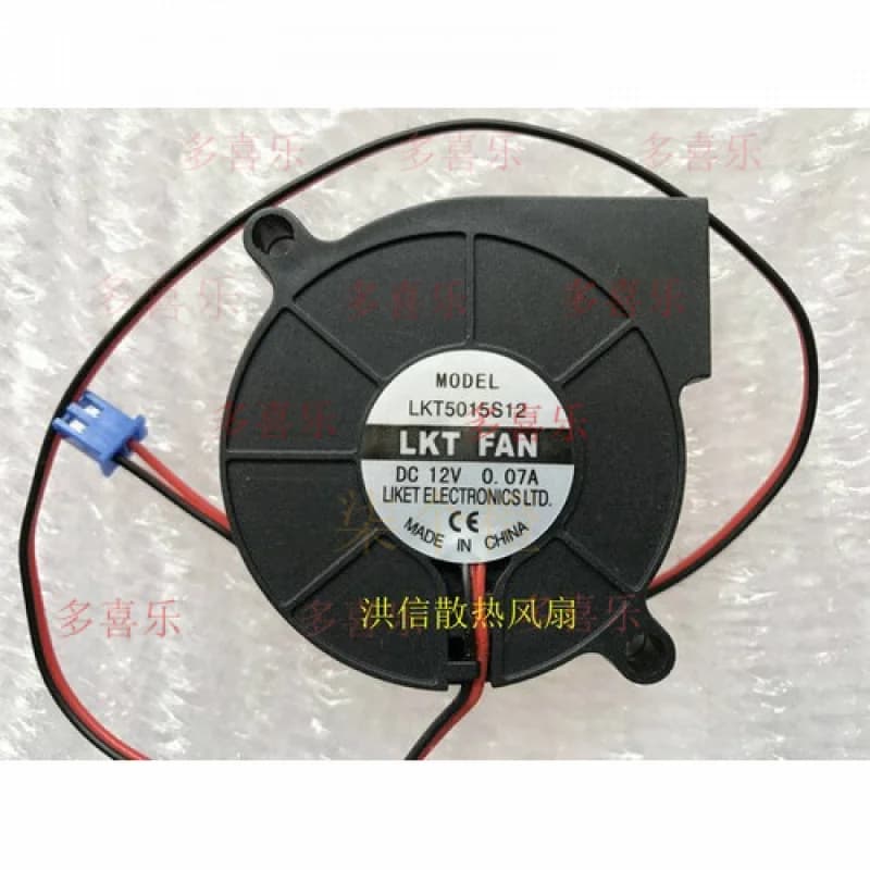 ZMZM 1PC per LKT VENTOLA LKT5015S12 DC12V 0.07A umidificatore a 2 fili turbo ventilatore ventola di raffreddamento #