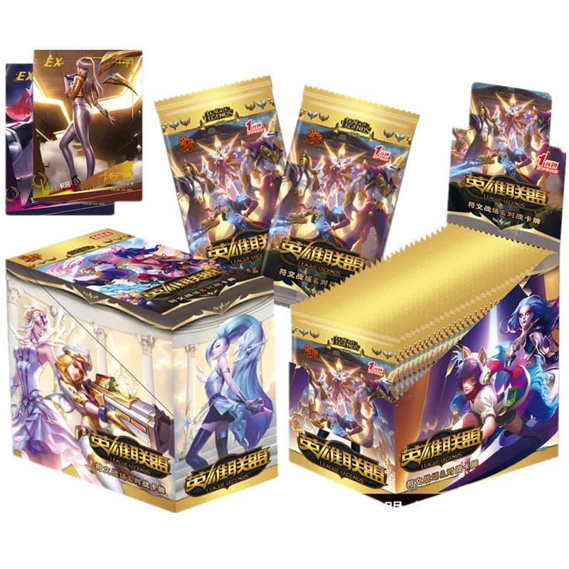 League of Legends Card LOL Seraphine Il Songstress dagli occhi stellati Pacchetto speciale Anni Carte da collezione Giocattoli per bambini Regali