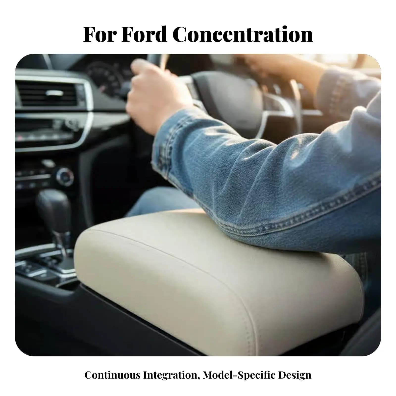 Leather Arm Cover for Ford Focus 2012-2014, Bearing, Car Arm Bearing