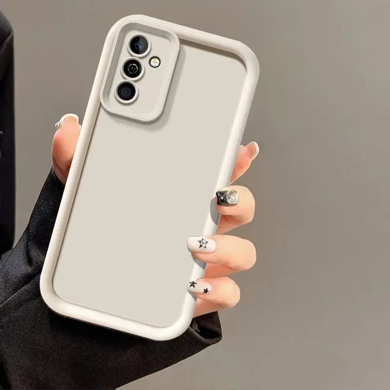Custodia per Samsung Galaxy A04S, Cover Posteriore Morbida in Silicone Opaco con Protezione Lente per Samsung Galaxy A04S 4G, Coque Bumper