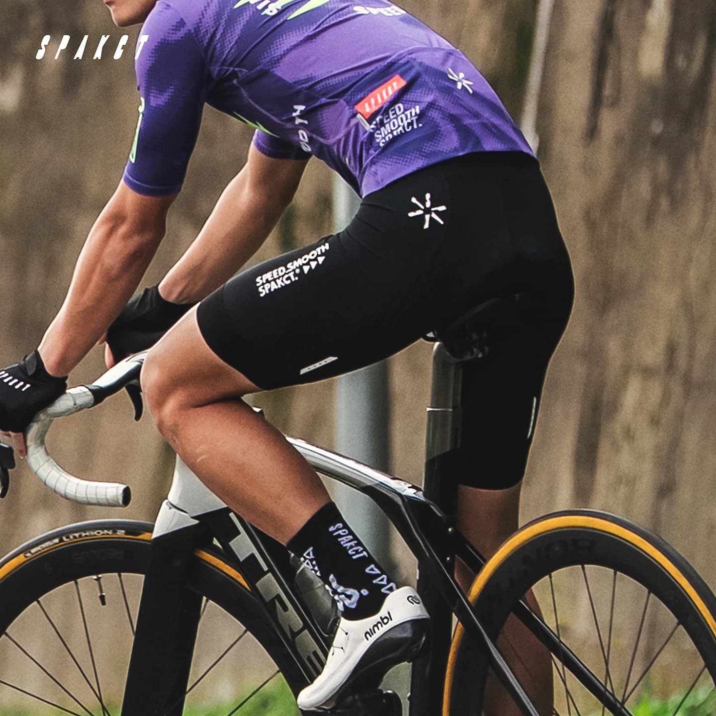 Pantaloncini da Ciclismo Professionali da Uomo SPAKCT Serie Egret Estivi per Bici da Strada e MTB con Supporto Imbottito per Oltre 6 Ore