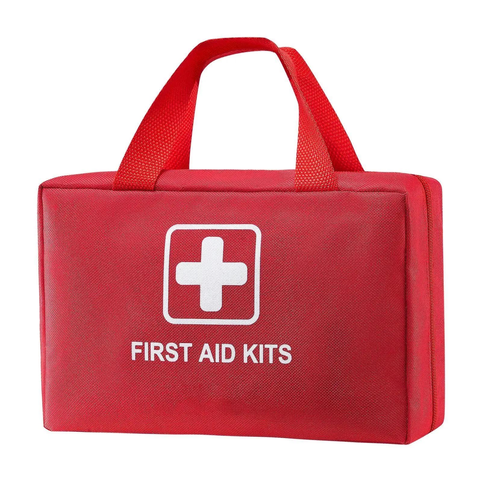 Kit di pronto soccorso da 500 pezzi per impieghi gravosi Borsa di emergenza in nylon 600D da 9,06x5,5x7,5 pollici per riporre oggetti sicuri per l'avventura dell'auto domestica