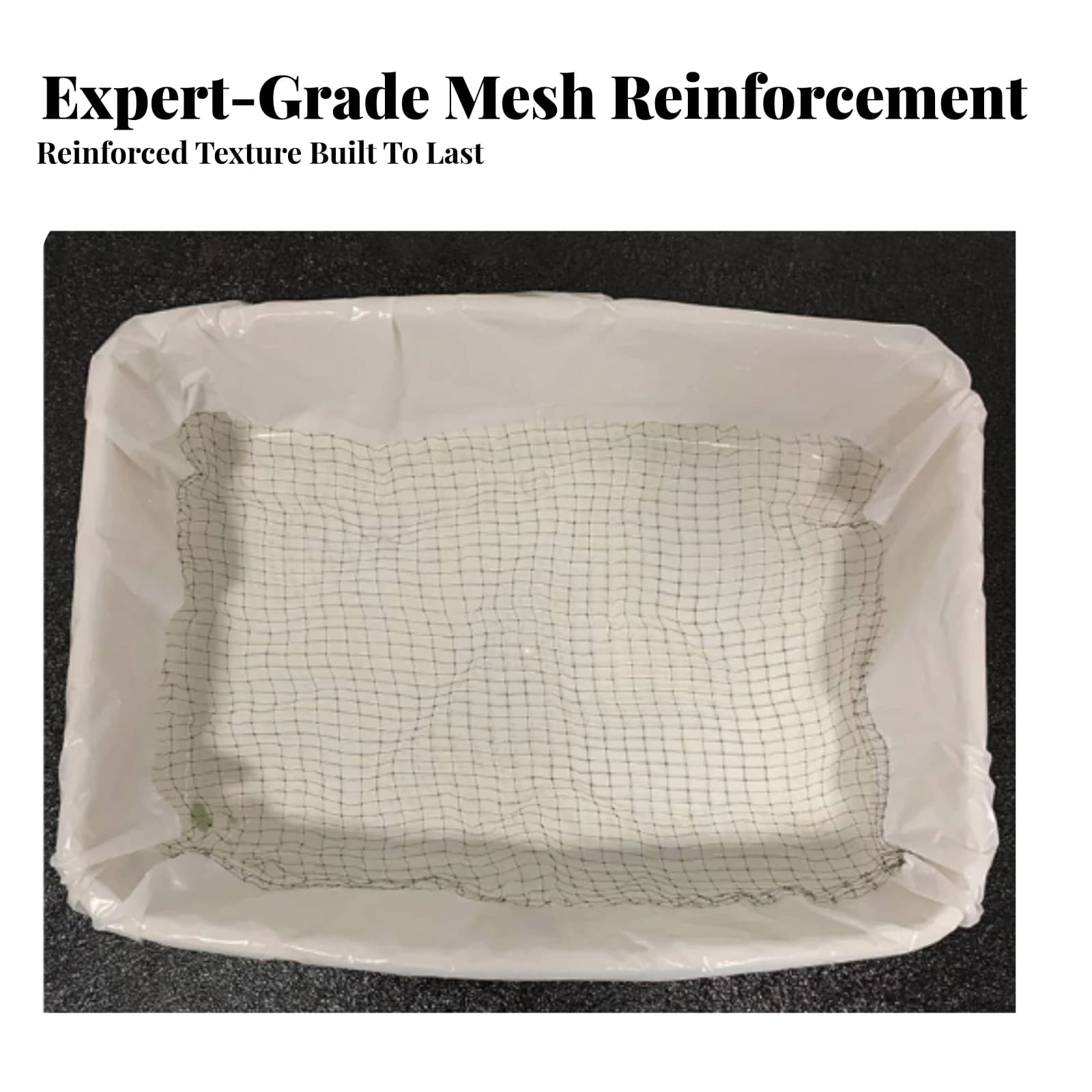 Cat Litter Liner and Sifter Bag Kit Disposable Mesh Cat Litter Bags Pet Supplies Leak-Proof Heavy-Duty for Apartments