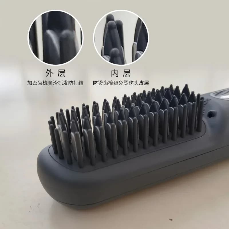 Bestseller Wireless Hair Plate with Negative Ions, Rechargeable, Travel Laptop, Double Smoothing Function, for a Fast Hairstyle