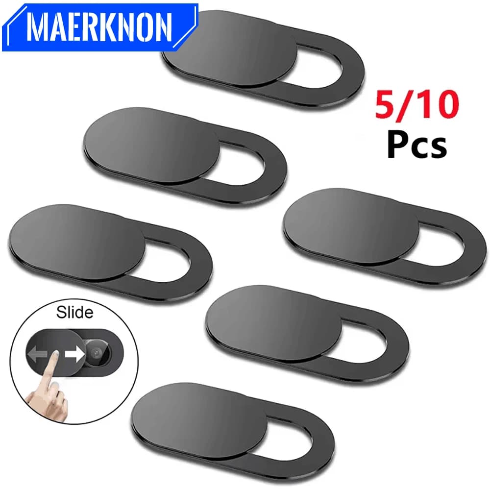 5/10PCS Copertura Della Webcam Del Computer Portatile Otturatore Universale Antispy Copertura Della Macchina Fotografica Per Web Del Computer Portatile iPad Macbook Obiettivo Del Telefono Mobile Privacy adesivo