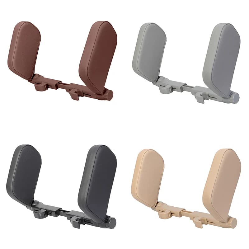 Cuscino per poggiatesta per auto, cuscino per sedile, memory foam, supporto telescopico per la testa laterale del sonno sulla colonna vertebrale cervicale per adulti e bambini