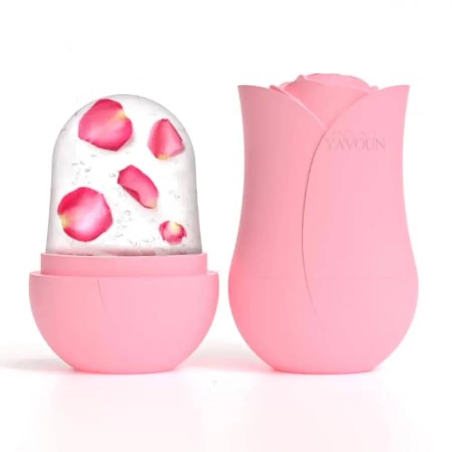 Silicone Ice Mold Facial Rollers, Beauty Ice Roller, Relieve Fine Wrinkles