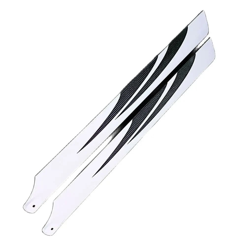Lama del rotore principale RJX in fibra di carbonio da 550 mm per elicotteri Trex 550 e Raptor 30