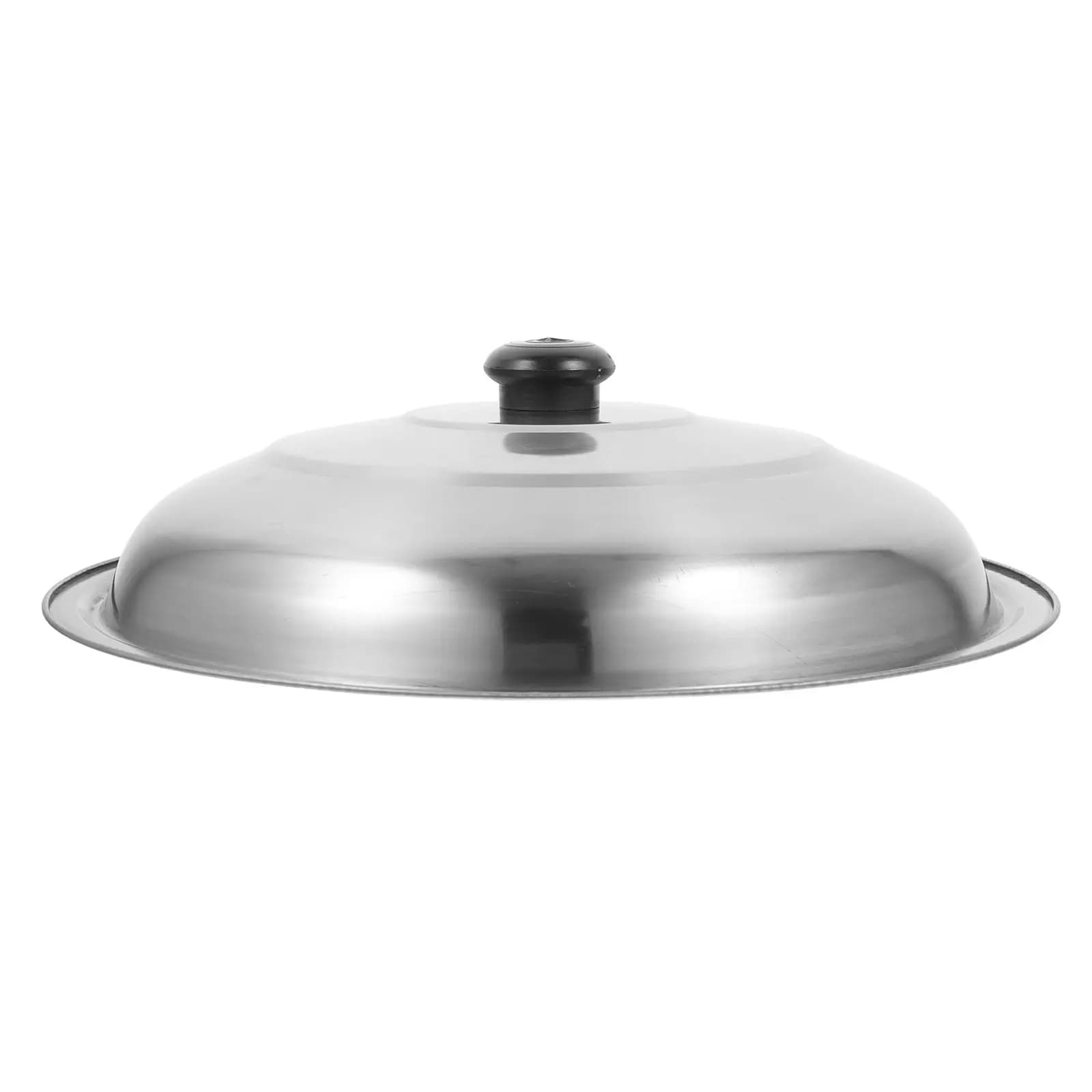 Coperchio Universale in Acciaio Inox per Wok, Padelle, Pentole e Calderoni, Coperchio Termoisolante per Uso Domestico