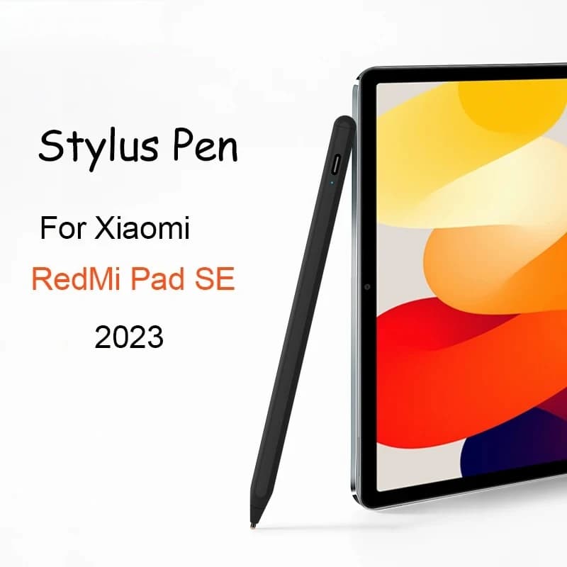 AJIUYU Penna stilo per Xiaomi RedMi Pad SE 11 "2023 Penna per tablet ricaricabile per MiPad 6 Max 14" Penna per disegno touch screen