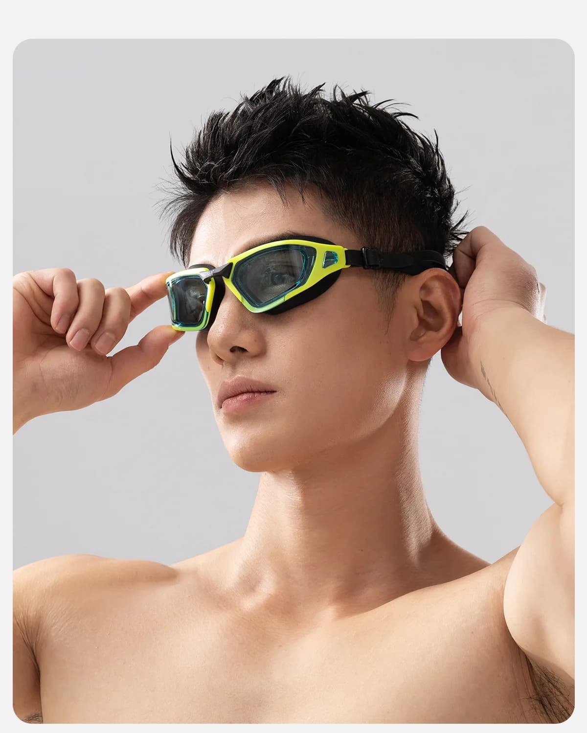 Outdoor Waterproof Outdoor Swimming Glasses UV Protection Professional Adjustable Beach Glasses