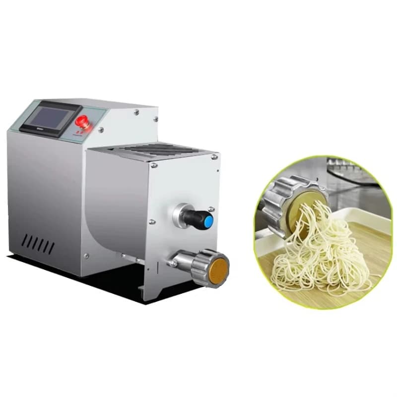 Piccola Macchina Estrusore per Pasta Maccheroni / Macchina Elettrica Automatica per la Produzione di Pasta Italiana