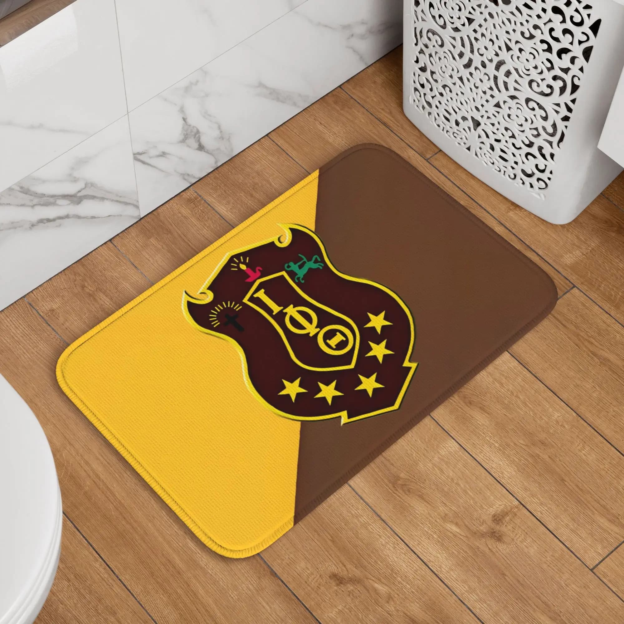 Tappetino personalizzato IPT African American Fraternity 1963, tappetino antiscivolo Iota Phi Theta, tappeto per cucina, bagno, WC, 40*60 cm