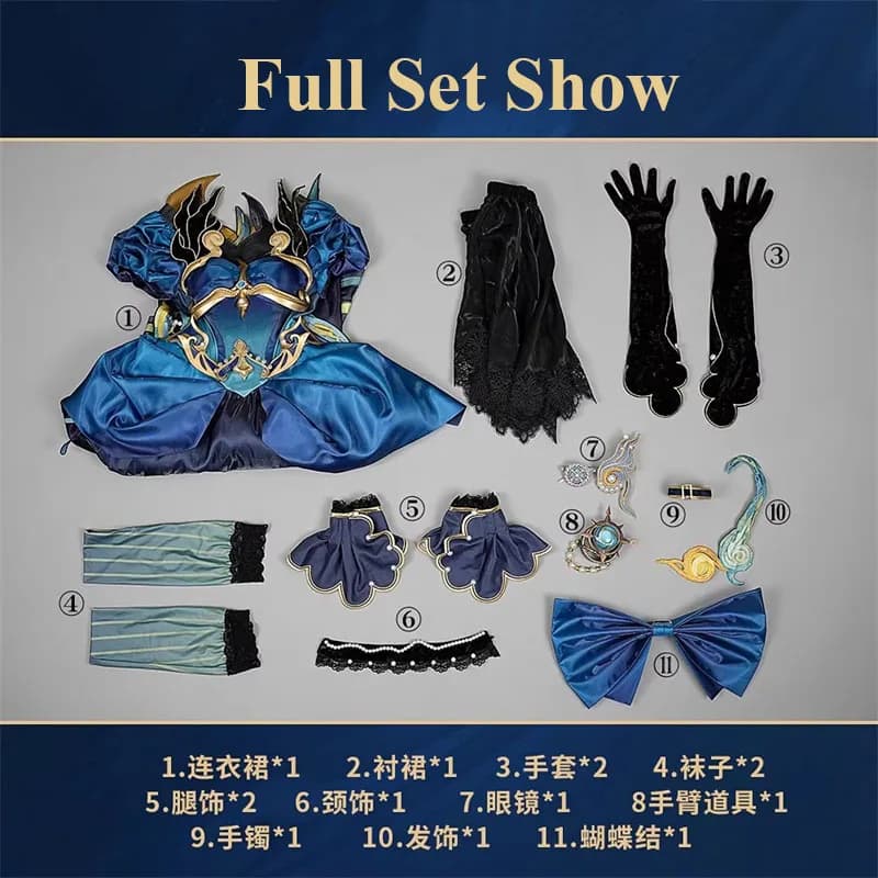 Cos-Mart Identity V Berenshil Weilufu Archer Cosplay Costume Composer New Clothes Party Role Play Clothing Anime Game