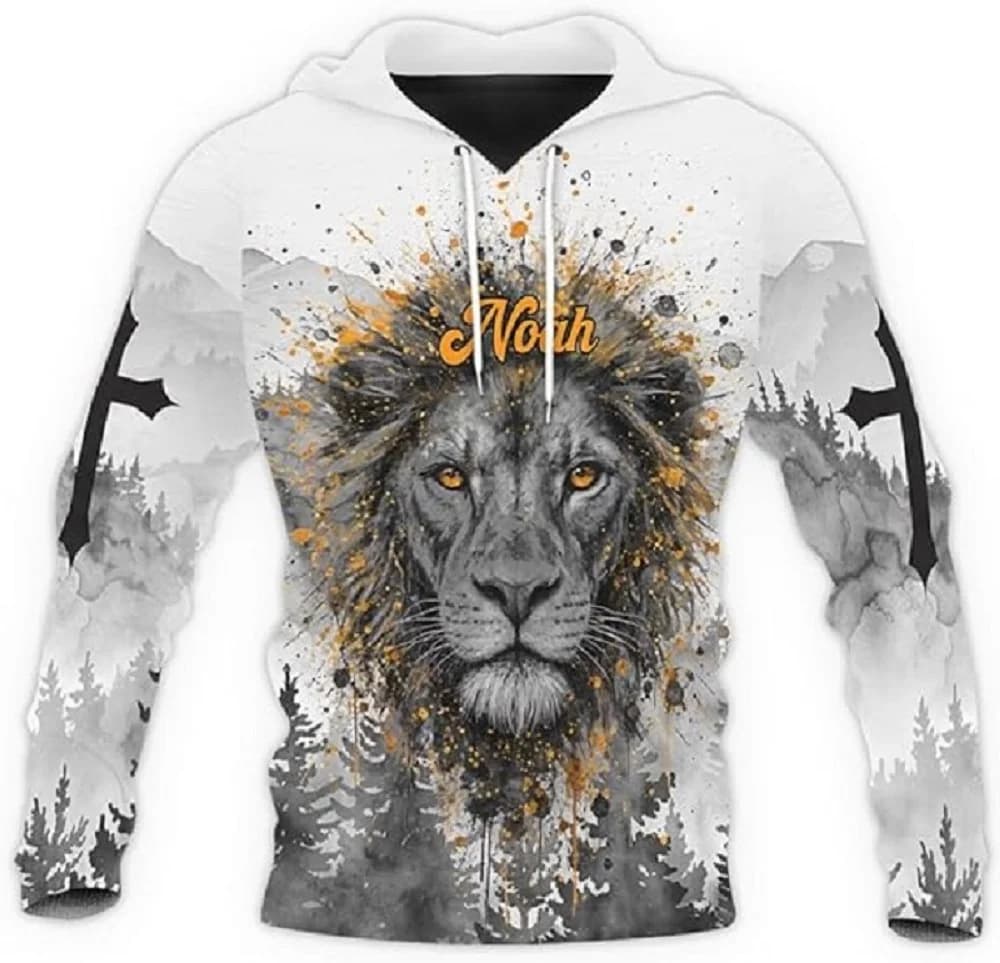 2025 Autumn Winter Sale Men's Warm Hunting Lions Model Camouflage 3D Printed Sportwear Harajuku Fashion Oversize Sweatshirts