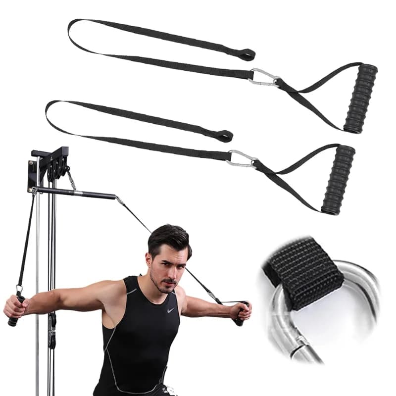 Tricep Biceps Back Blaster Corda Lat Pull Down Gym Weight Exercises Muscle Weight Exercises Extension Straps Premium Nylon