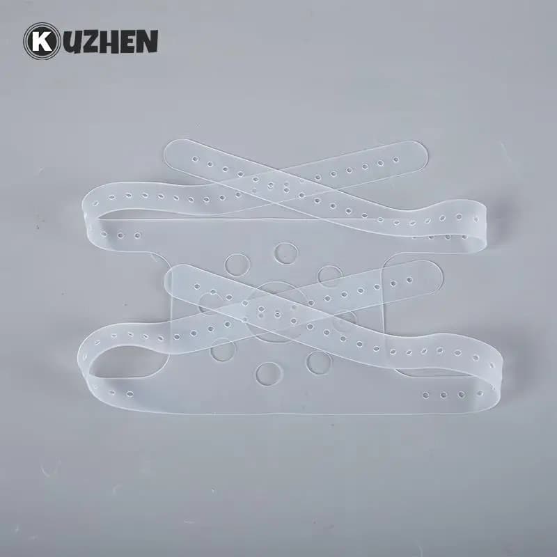 Cinturino di ricambio copricapo per maschera CPAP respiratore fascia elastica regolabile cinturino fisso in Silicone