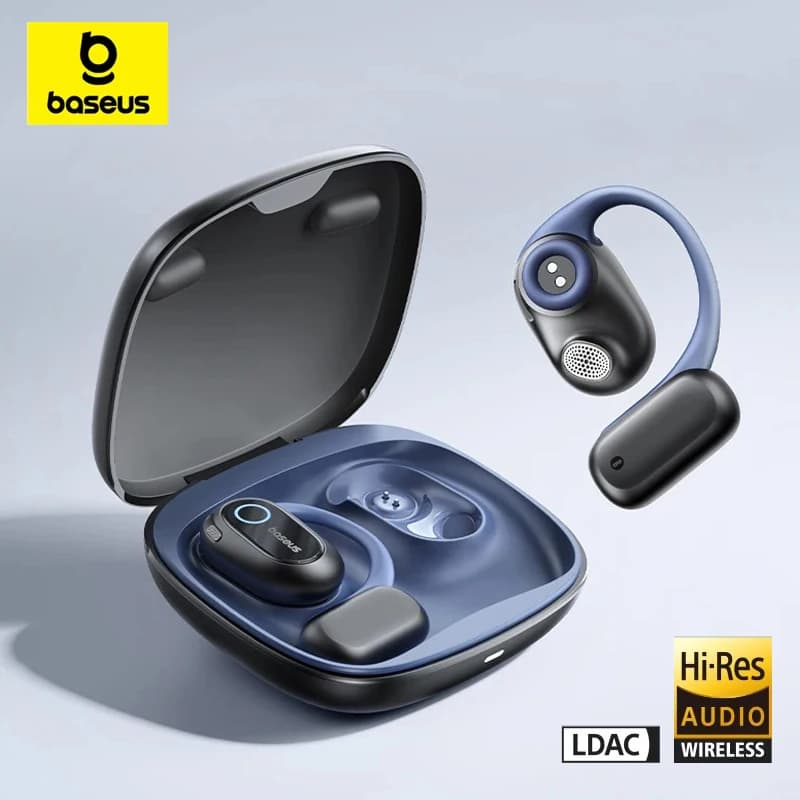 Baseus Bowie MF1 Auricolari Wireless Bluetooth 5.4 Open-Ear TWS Cuffie LDAC Chiamata Riduzione del rumore Auricolari Hifi Sport Auricolare